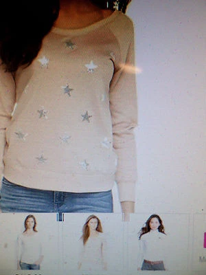 Sudadera para mujer Kardashian Kollection adornada-estrellas Foto 1 de 2