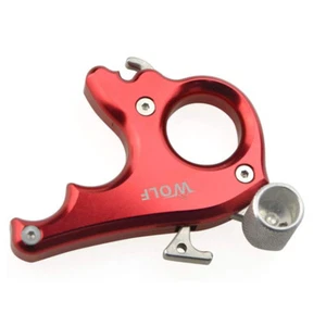 Archery Release Aids 3 Finger Thumb Trigger Caliper Compound Bow Grip Hunting - Picture 1 of 19