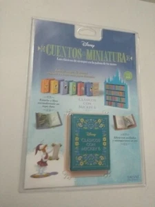 MINIATURA COLECCIÓN CUENTO DISNEY " CLÁSICOS CON MICKEY 6 " CON FUNDA - Imagen 1 de 1
