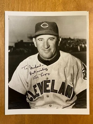 Al Lopez Signed To Michael 8x10 Photo Cleveland Indians MLB Baseball Auto HOF - Image 1 of 2