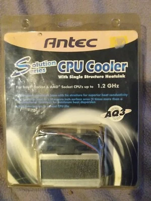 Antec CPU Cooler Copper-Embedded aluminum base Intel socket AMD 1.2 GHz New - Image 1 of 3