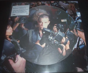 Robbie Williams Life Thru A Lens 25th Anniversary Picture Disc Vinyl LP - NEW - Picture 1 of 2