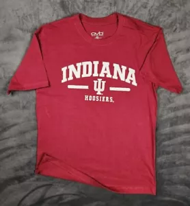 Indiana Hoosiers Mens Medium Embroidered T-Shirt NWOT - Picture 1 of 7