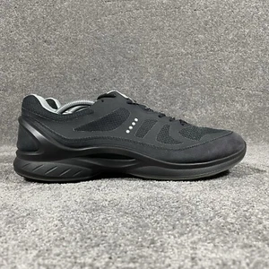 Zapatos de golf deportivos Ecco Biom Fjuel para hombre talla 47 EE. UU. 12 negros grises sin clavos usados - Imagen 1 de 10