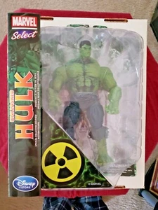 MARVEL SELECT UNLEASHED HULK 9” COLLECTIBLE ACTION FIGURE RARE! NEW IN BOX - Picture 1 of 4