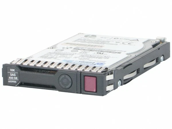 653956-001 HP 450GB 6G SAS 10K SFF 2.5" SC Enterprise HDD Hard Drive - Image 1 of 3