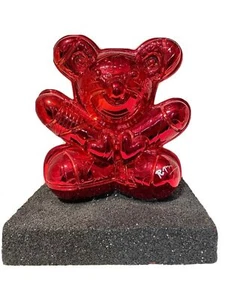 Romero Britto: Skulptur "Shine the bear" (Red Series) 23cm limitiert 200 Stk. - Bild 1 von 1