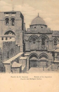 CPA ISRAEL FACADE DU SAINT SEPULCRE - Bild 1 von 1