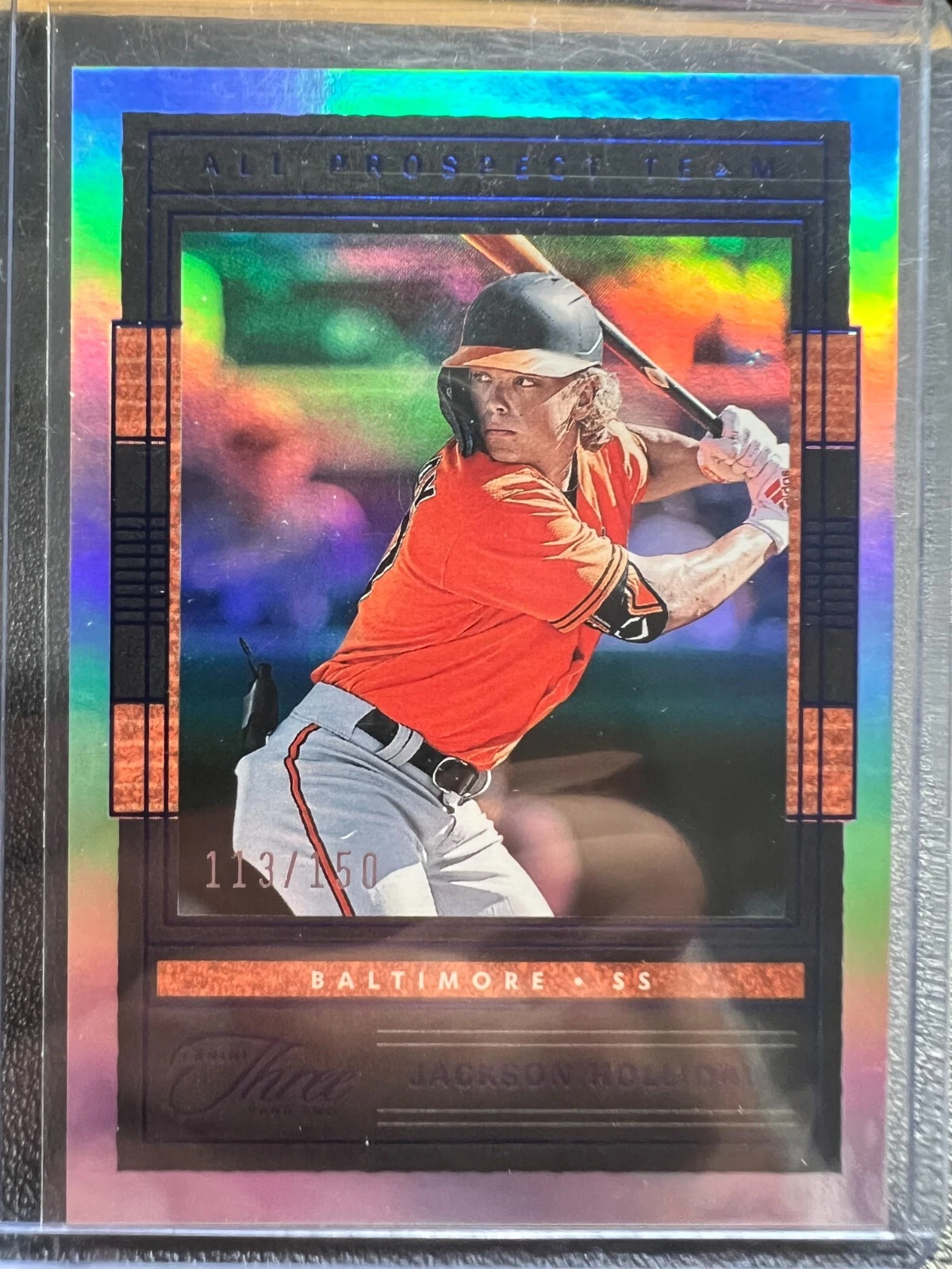 2023 Panini Three And Two All Prospect Team #JH Jackson Holliday /150 Orioles