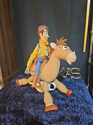 Disney Pixar Toy Story Bullsey Horse Thinkaway Toys Plush Snd  Nds Bat See Pic@P - Image 1 of 4
