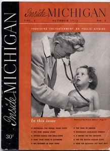 Inside Michigan October 1951 Magazine - Bild 1 von 2