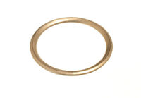 NEW CURTAIN BLIND UPHOLSTERY RINGS HOLLOW BRASS 25MM 0D 20MM ID packet 120 