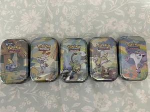 Pokemon Collectors Galar Pals Mini Tin - Full Set 5 - Sealed H24 - Bild 1 von 9