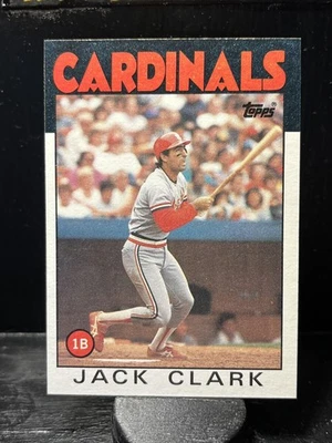 Jack Clark #350 1986 Topps St. Louis Cardinals - Image 1 of 2