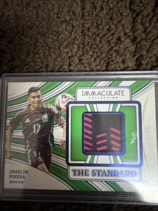 2024-25 Panini Immaculate Orbelin Pineda /25 Sapphire The Standard Jersey Patch - Picture 1 of 2