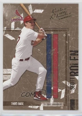 2004 Donruss Leather & Lumber Scott Rolen #137 HOF - Image 1 of 2