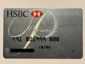 HSBC Premier Credit Card▪️Hong Kong▪️2004 Exp▪️No Place For Signature - Picture 1 of 3