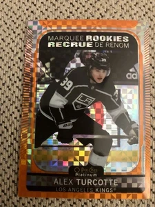 2021/22 Opee Chee Platinum Alex Turcotte #276 12/25 Orange Checkerboard LA Kings - Bild 1 von 2