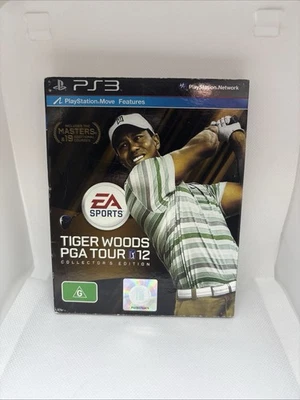 Tiger Woods PGA Tour 12 Collectors Edition - Sony PlayStation 3 PS3 VGC Complete - Image 1 of 3