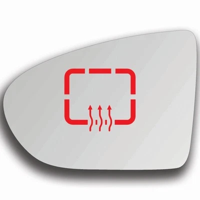 Spiegelglas Links Beheizbar für Nissan Qashqai J10 2006 - 2013 - Bild 1 von 2