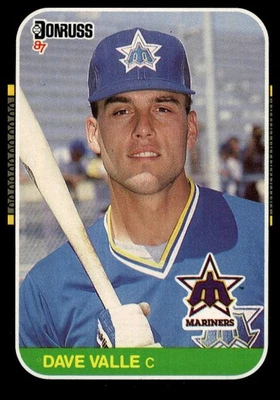 1987 Donruss #610 Dave Valle - Image 1 of 2