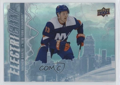 2024-25 Upper Deck Series 2 ElectriCITY Mathew Barzal #EC-3 - Image 1 of 2