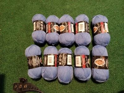 1 SKEIN Premier Yarns Serenity Sock Wt Wool/Bamboo/Nylon 1.76oz, Sky Blue - Image 1 of 4