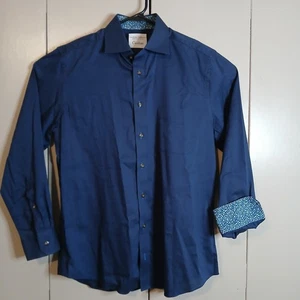 Charles Tyrwhitt Custom Herren Large blau Button Down Kragen Hemd (0389N1) - Bild 1 von 6