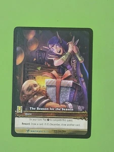 World of Warcraft WoW TCG Holiday Promo - EA The Reason for the Season - Picture 1 of 2
