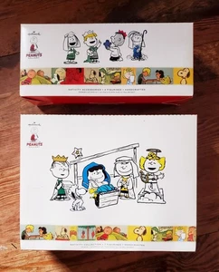 Hallmark Peanuts Krippe mit 4 zusätzlichen Figuren! NOS NEUWERTIG  - Bild 1 von 8