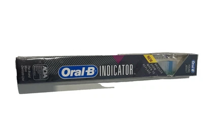 1991 ORAL-B  Indicator TOOTHBRUSH Young Adult Green New Old Stock NOS Vintage - Image 1 of 4