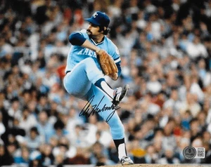 AL HRABOSKY Signed Autographed 8x10 Photo Beckett BAS COA Kansas City Royals - Picture 1 of 1