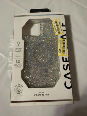 Case Mate Apple iPhone 15 Plus Twinkle Disco (Holographic Sparkle & MagSafe) - Image 1 of 4
