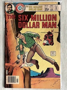 The Six Million Dollar Man, Charlton Comics, # 8, May 1978 - Picture 1 of 1