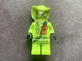 LEGO MINIFIGURE NJO051 NINJAGO RISE OF THE SNAKES LASH RED VIALS FROM 9562 9447