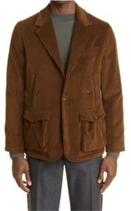 Boglioli Cotton Corduroy Hunting Jacket Size 38 US 48 EU NEW WITH TAGS - Picture 1 of 7