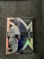 2023 PANINI SELECT BERNIE WILLIAMS SWATCHES USED JERSEY PATCH /99 YANKEES TS3