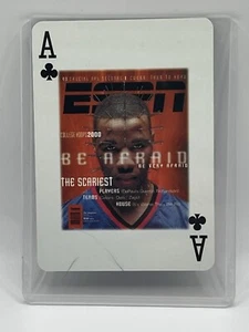 RARE 1999 ESPN the Magazine Quentin Richardson Ace of Clubs Playing Card - Picture 1 of 2
