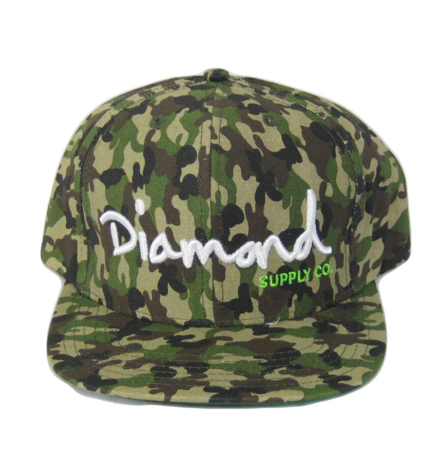 Gorra de béisbol Diamond Supply Cap Co camuflaje SNAPBACK BEIGE camuflaje PATO Foto 1 de 4