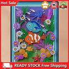 Diamond Painting Kit 5D Special Shaped Clownfish Rhinestone Pictures (Y209)