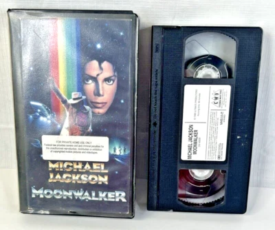 Michael Jackson: MOONWALKER Video VHS King of Pop Hard Shell Case - Image 1 of 4