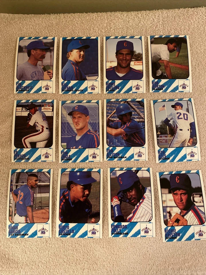 1991 Play II Columbia Mets Team Issued Trading Cards - Pick your card - Image 1 of 3