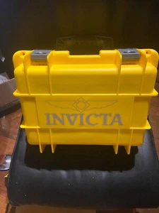 INVICTA ACHT 8 SLOT IMPACT gelbe Uhr Aufbewahrungsbox Sammleretui klassische Ausgabe - Bild 1 von 5