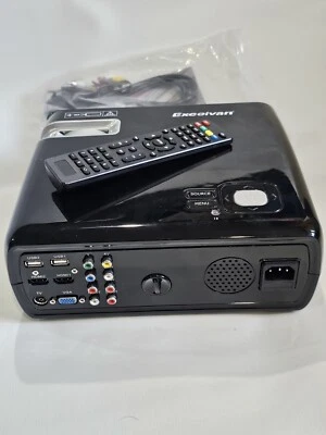 Excelvan BL-23 Mini Projector Multimedia LED TV VGA HDMI USB Remote Bundle - Image 1 of 4