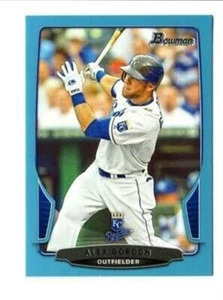 2013 Bowman Blue #191 Alex Gordon 238/500 - Flat S/H - Picture 1 of 1