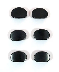 Guitar Tuner Black Plastic Buttons 6pc - A2B  - Picture 1 of 3