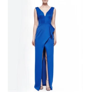 Abito vestito donna nero Halo EvE by Laurel Berman 4 blu Hendricks cerniera - Foto 1 di 14