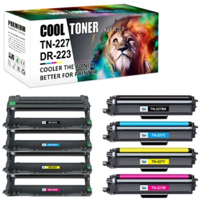 DR223 Drum TN227 TN223 Toner replacement for Brother HL-L3270CDW L3290CDW Lot - Picture 1 of 20