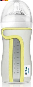 Philips Natural Glass Sleeve/Baby Bottle Insulated Protective Cover 240Ml - Picture 1 of 4