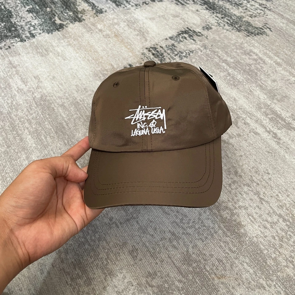 STUSSY LAGUNA USA CAP BROWN